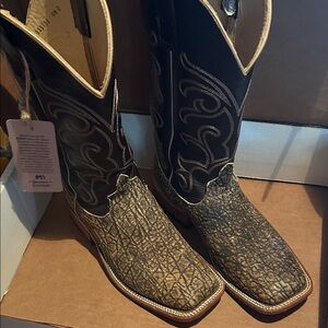 Anderson Bean ELEPHANT exotic Western Boots